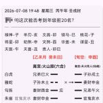 六爻占卜问考试排名？
